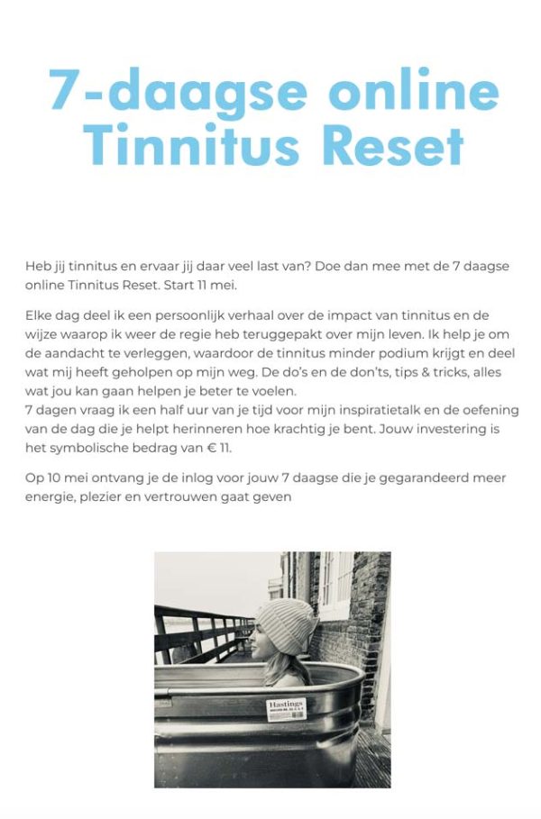 tinnitus-reset